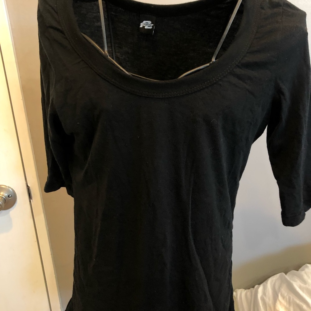 ☃️SALE BASIC Black 3/4 Sleeve